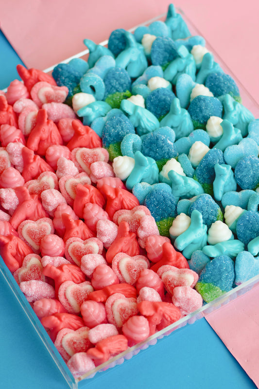 Gummy Tray: Oh Baby! Gender Reveal